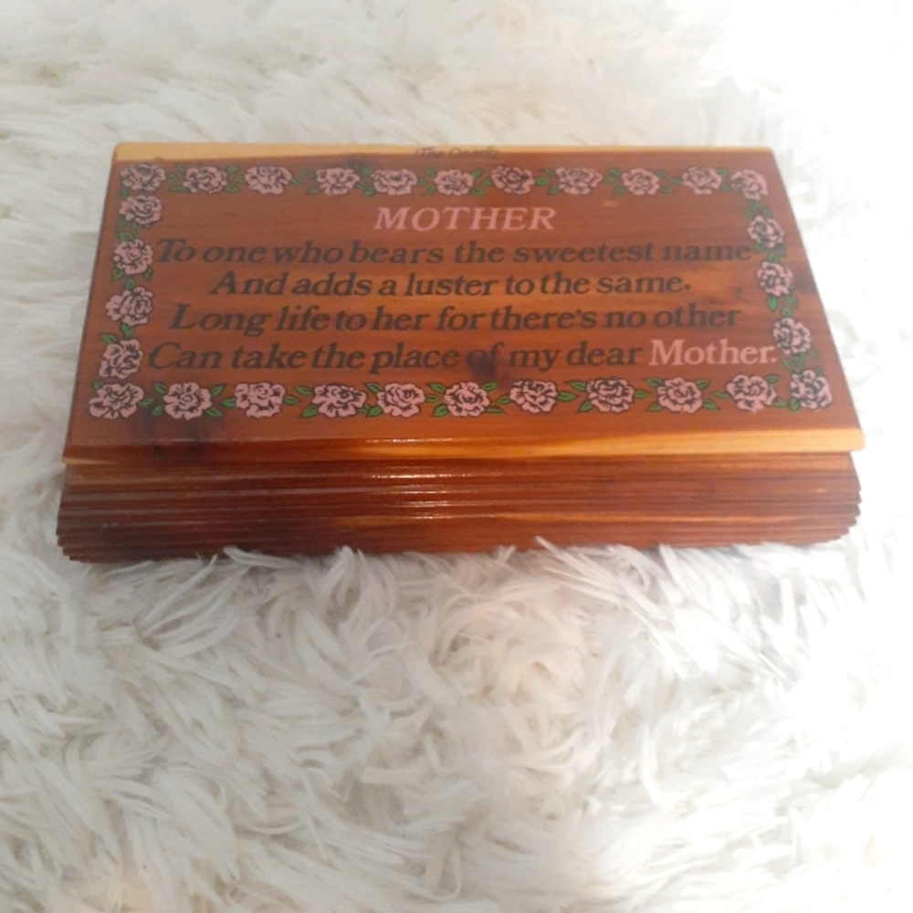 Mother's Day Gift Wooden box Trinket Jewerly box The Ozarks